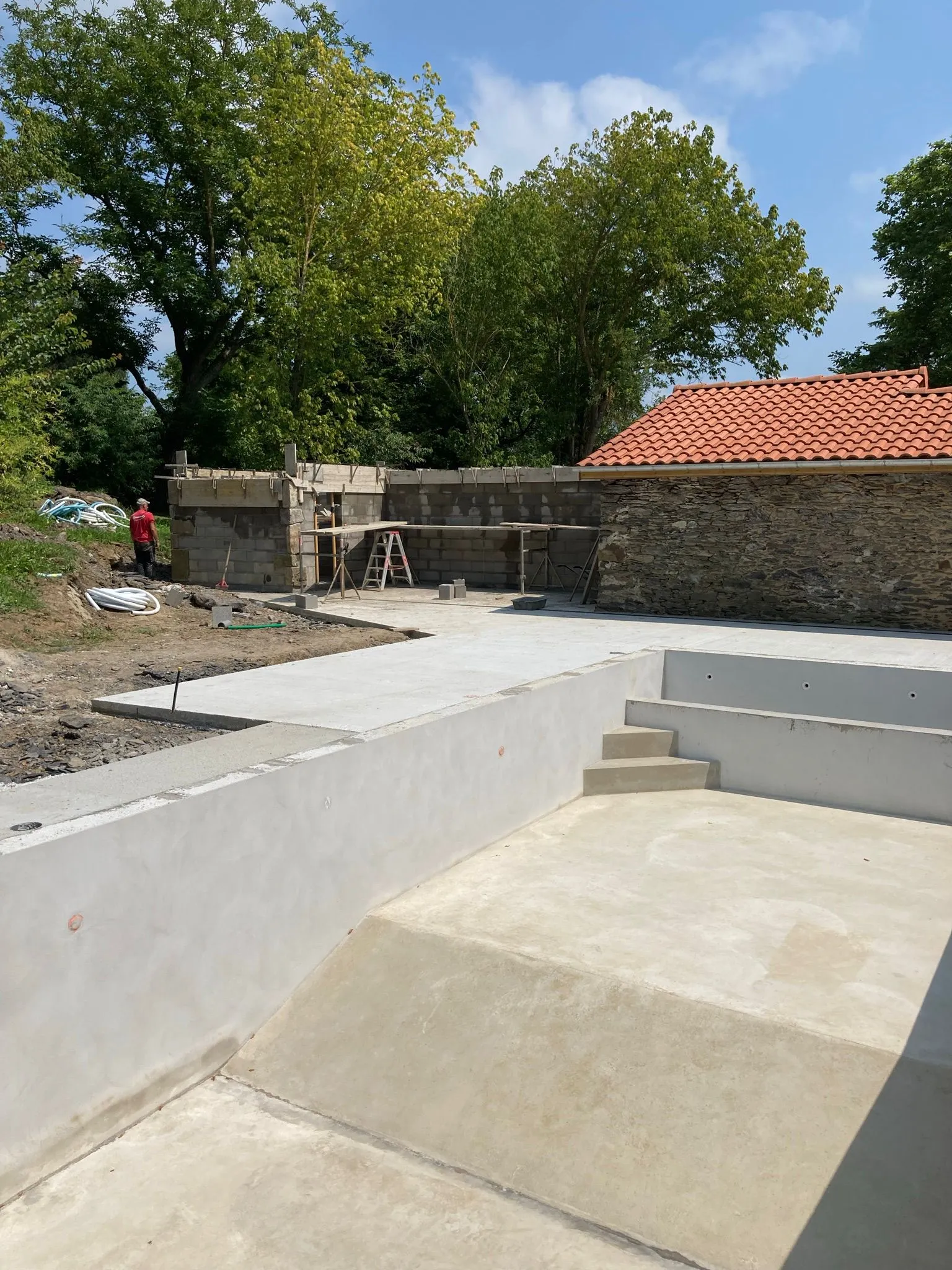 Construction de piscine