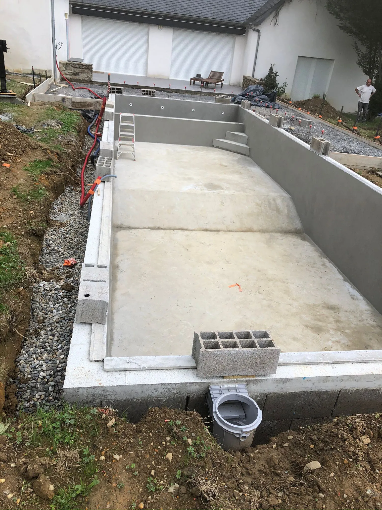 Construction de piscine