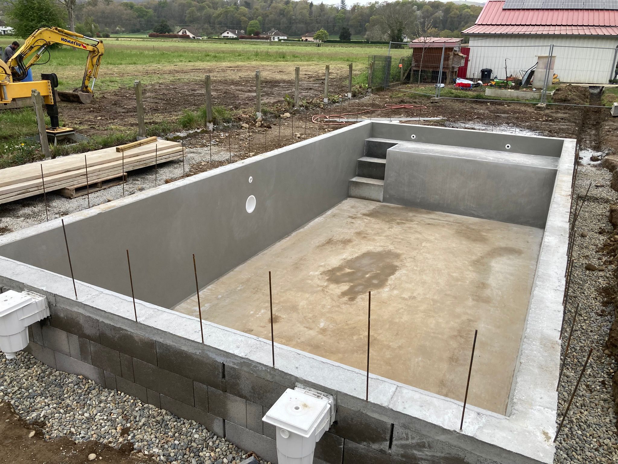 Construction de piscine